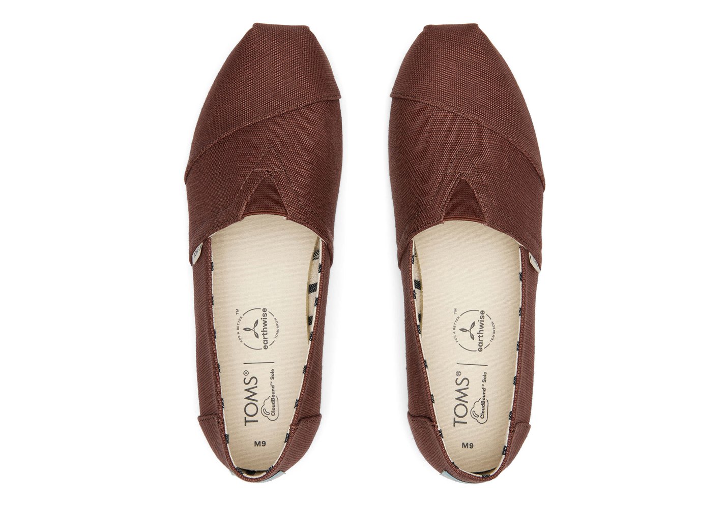 Toms Espadryle Męskie Brązowe - Alpargata Heritage Płócienne - 41HEPFZWI